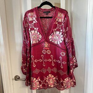 For Love And Lemons Pink Floral Mini Dress.. bought but never worn